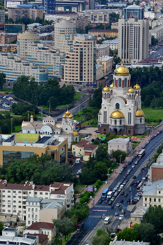 Екатеринбург с высоты 187 метров 2. - Виталий Дарханов