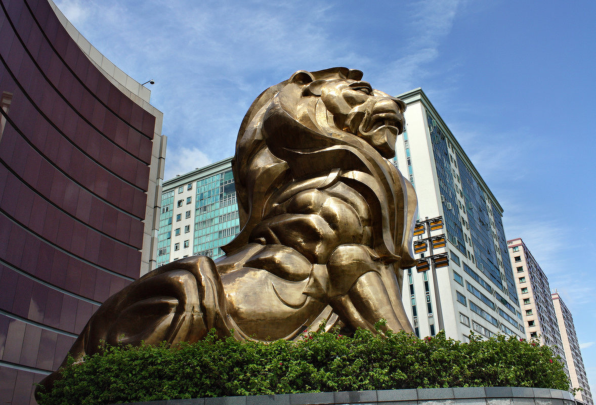 Символ MGM Macau. - Александр TS