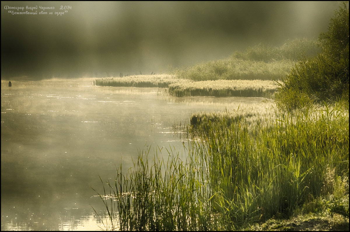Восход солнца на озере - Андрей Черненко