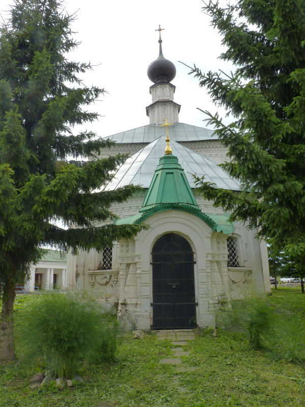 Дорога  к  храму.......Крестовская (Кресто-Никольская) церковь - Galina Leskova