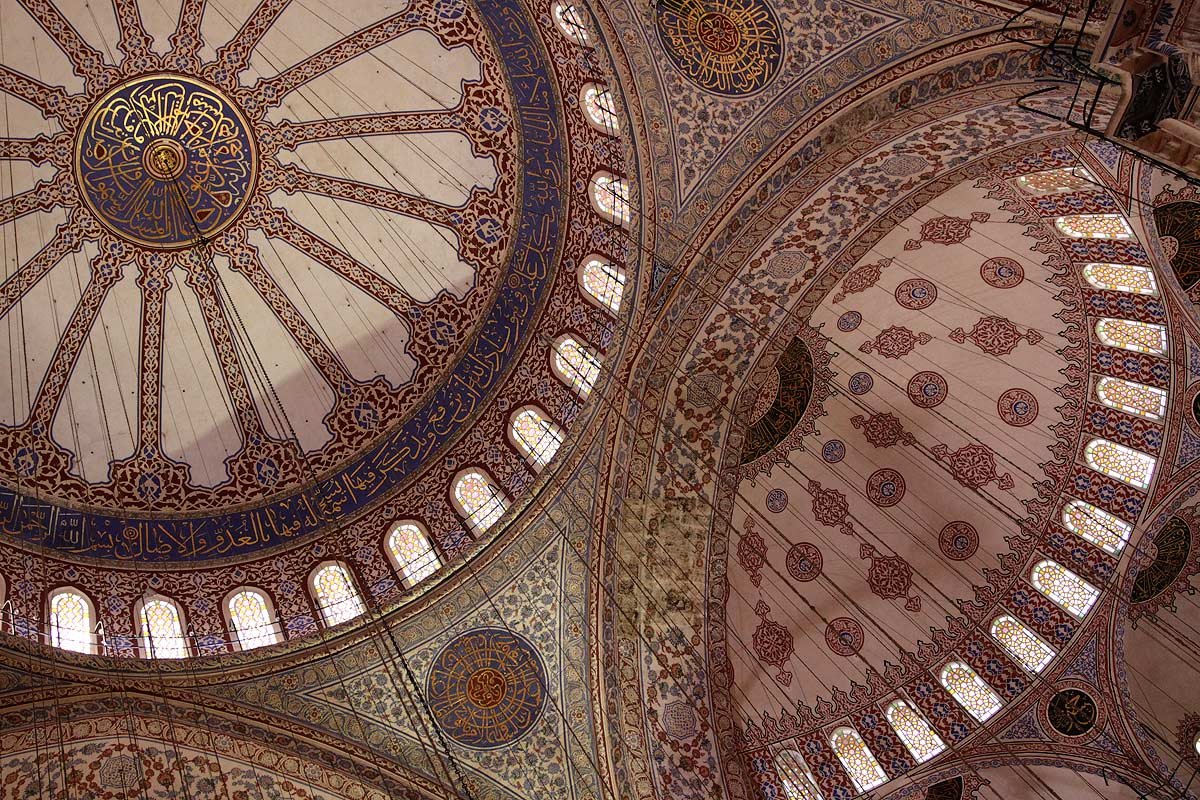 Мечеть Султанахмет. Фрагмент купола. - Анна Корсакова