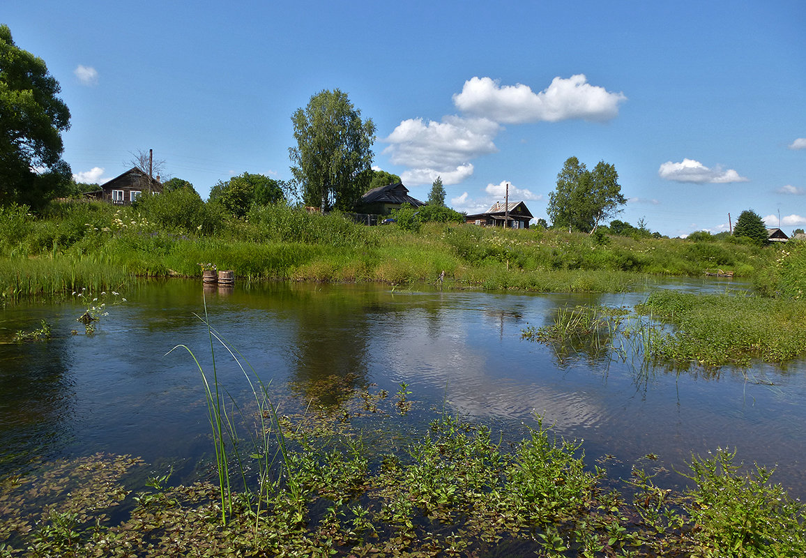 деревенька у реки - Galina 