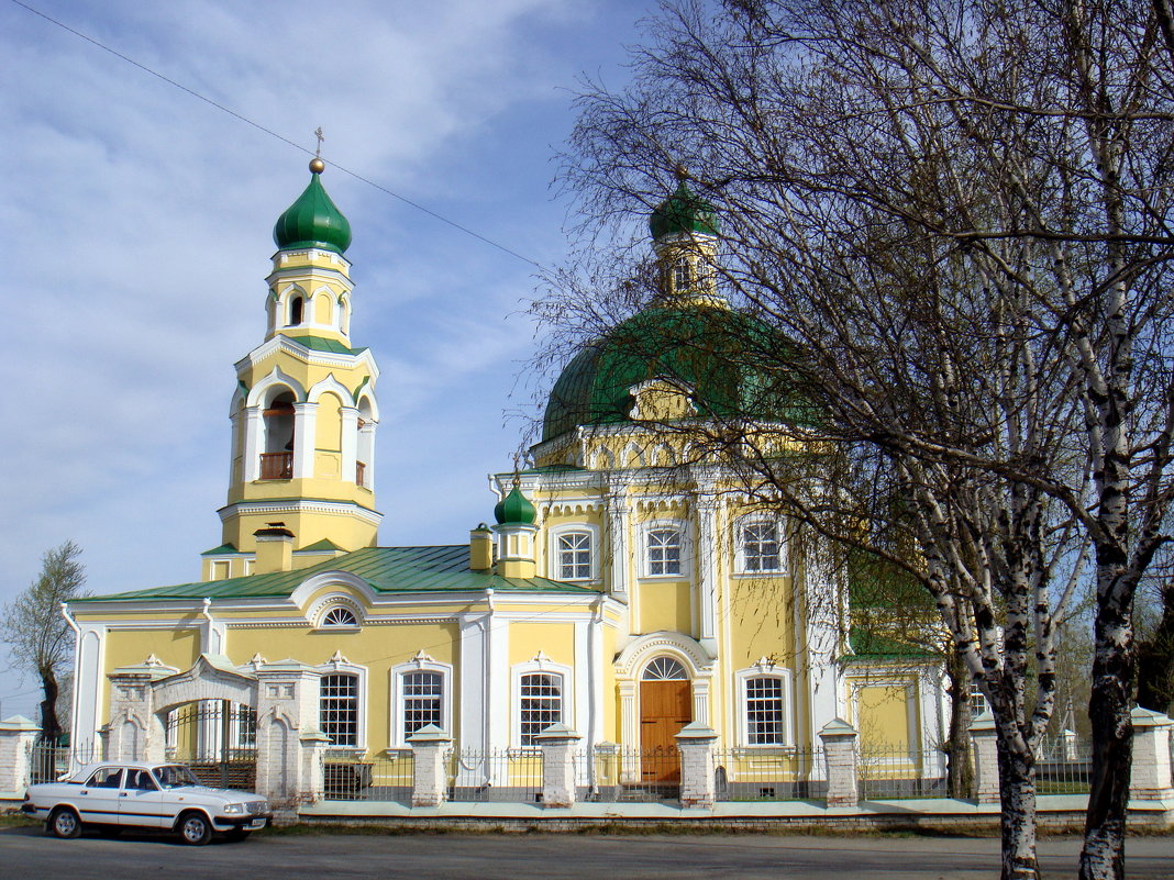 Храм в селе Николо-Павловское.Свердловская обл. - Елизавета Успенская