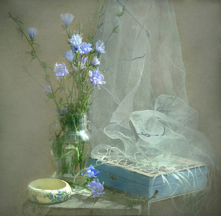 Этюд с голубой коробкой - lady-viola2014 -