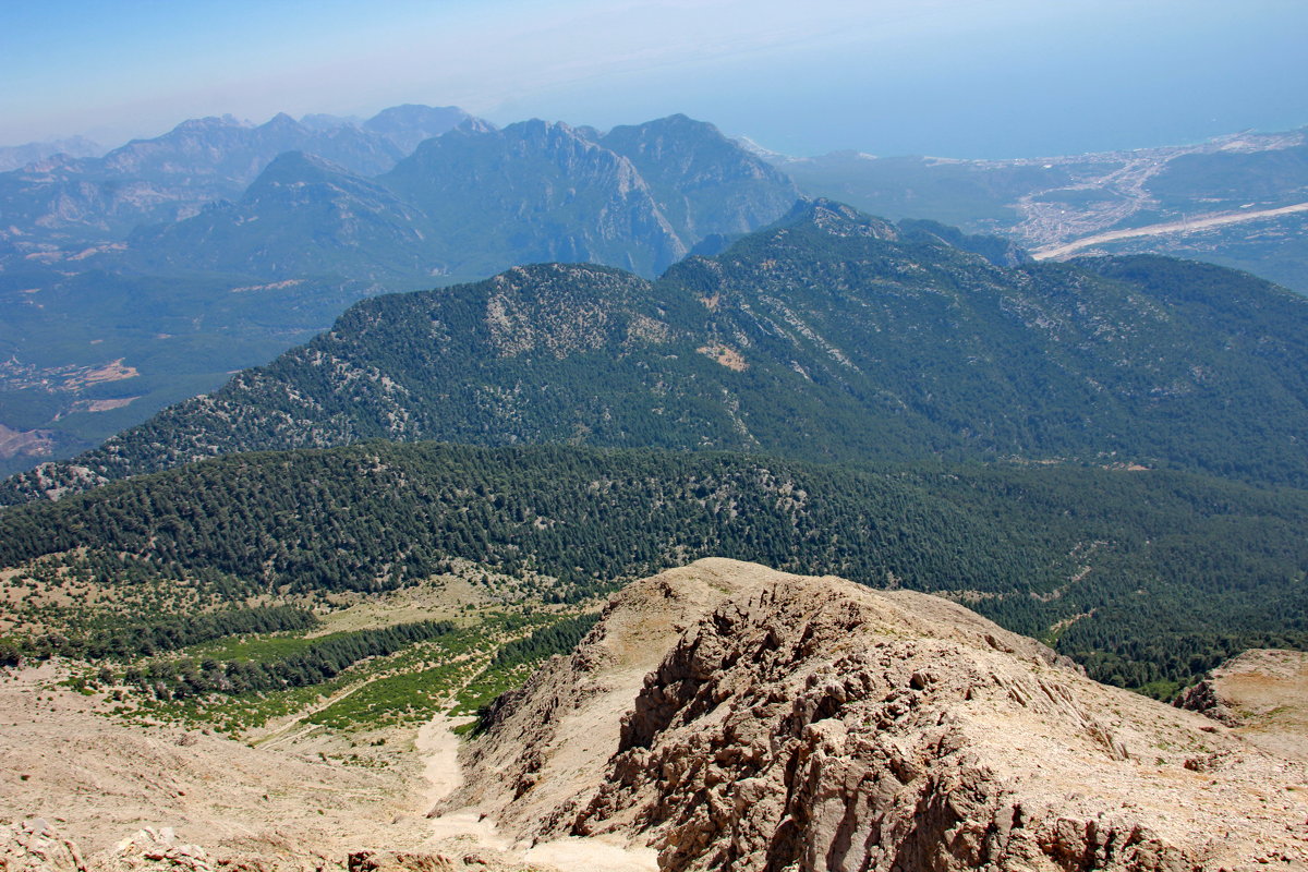 вид с горы Тахталы (2365 м.) - Марина Бухарина