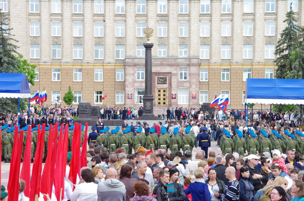 Белгород, 9 мая 2014 год, Соборная площадь - Анатолий Толстопятов