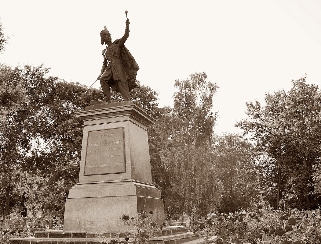 Памятник Матвею Ивановичу Платову - Владимир Болдырев