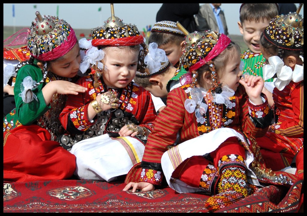 Туркменские детишки - Ахмед Овезмухаммедов