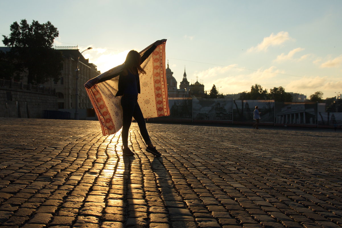 Встретить рассвет на главной площади страны... с юмором...)) - Татьяна Копосова