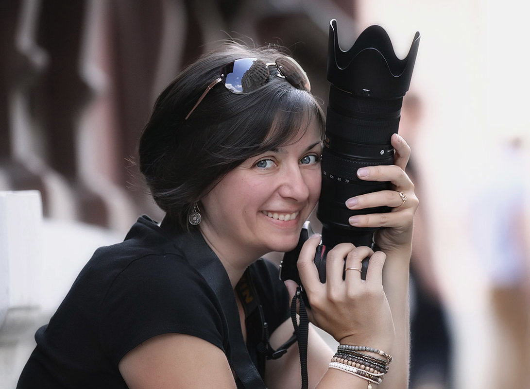 "Я люблю свою камеру..." - Анна Корсакова