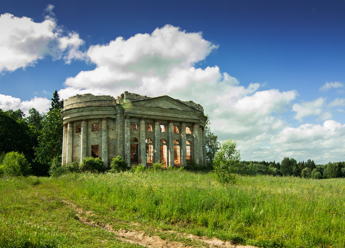 православный храм 18 века - Наталья Ерёменко