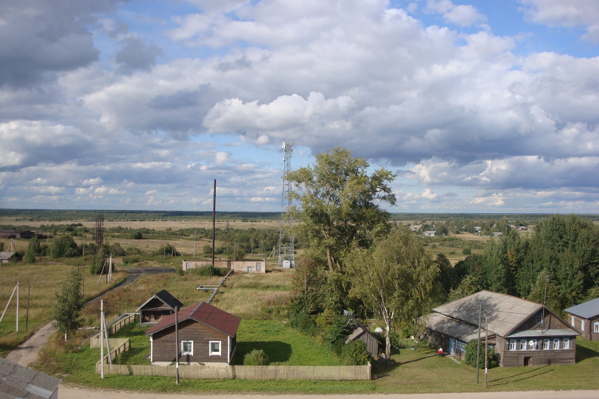 Село Сизьма, Вологодский край. - Ludmil Sams