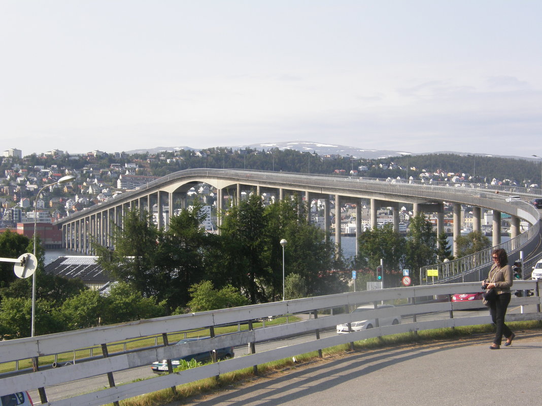 самый большой мост в городе Тромсё-Норвегия - Валентина Папилова