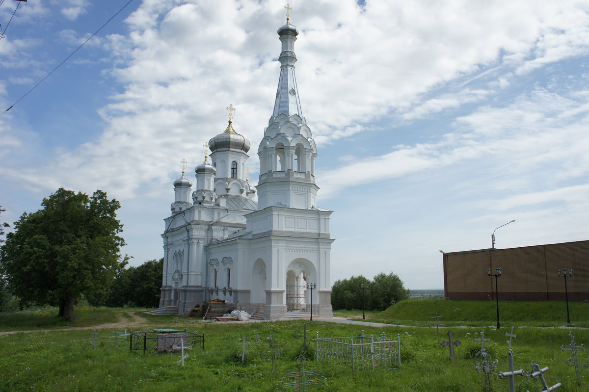 Петергофская церковь во имя святой мученицы царицы Александры, 1854 г. - Елена Павлова (Смолова)