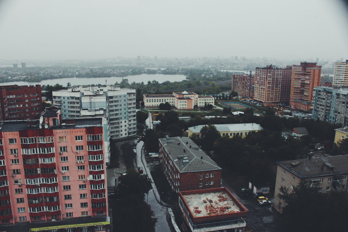 мкрн Горский, туман и 16ый этаж - Александра Юдина