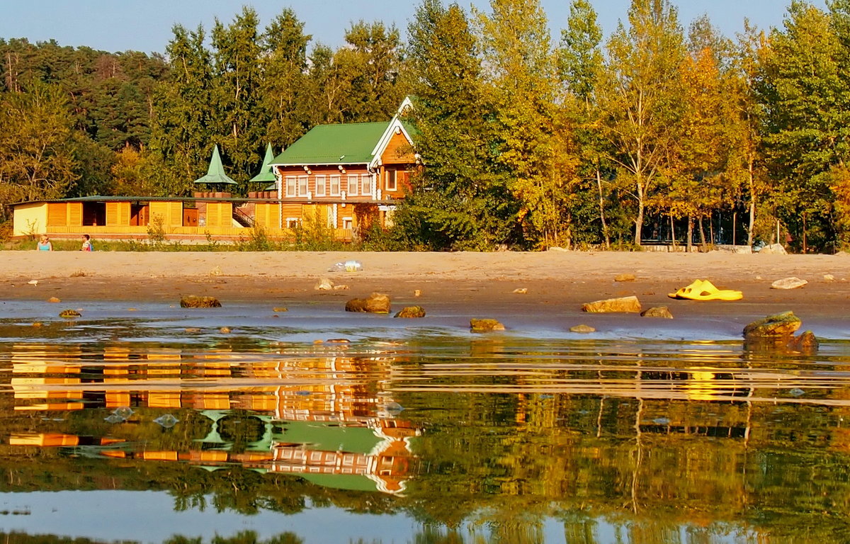 осень,замок,море, - Ирина ***