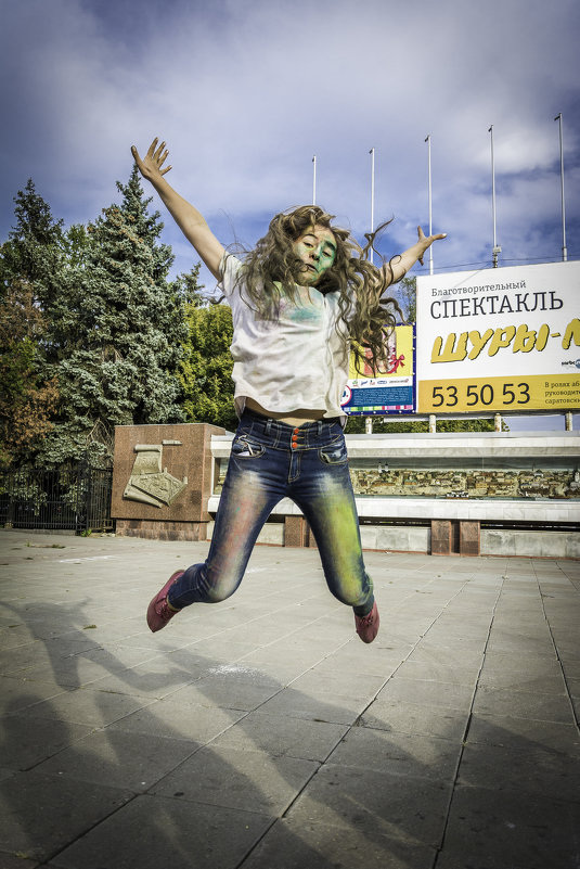 Фестиваль красок холи - Андрей Скачков