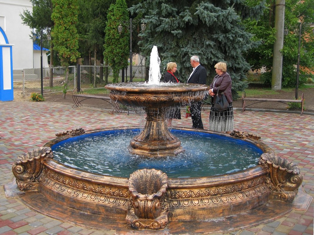 Фонтан в Барановке - Леонид Корейба