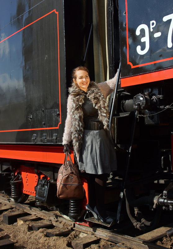 Фотосессия Ретро поезд - Евгений Жиляев