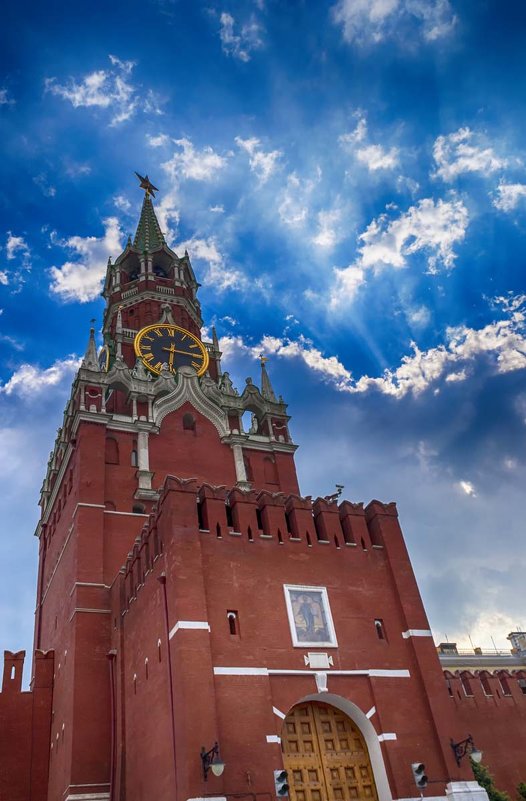 Спасская башня Московского Кремля - Сергей Sahoganin
