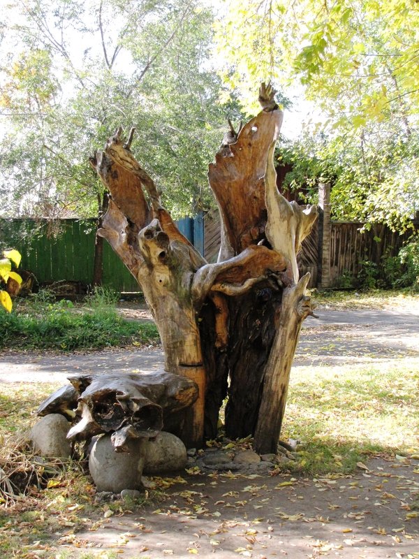 Деревянная скульптура - Ольга Иргит