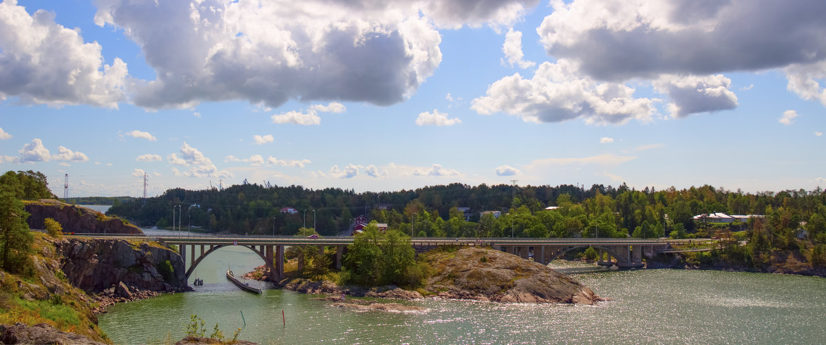 Мост в Порвоо.Финляндия - Юувиналий Дурнов