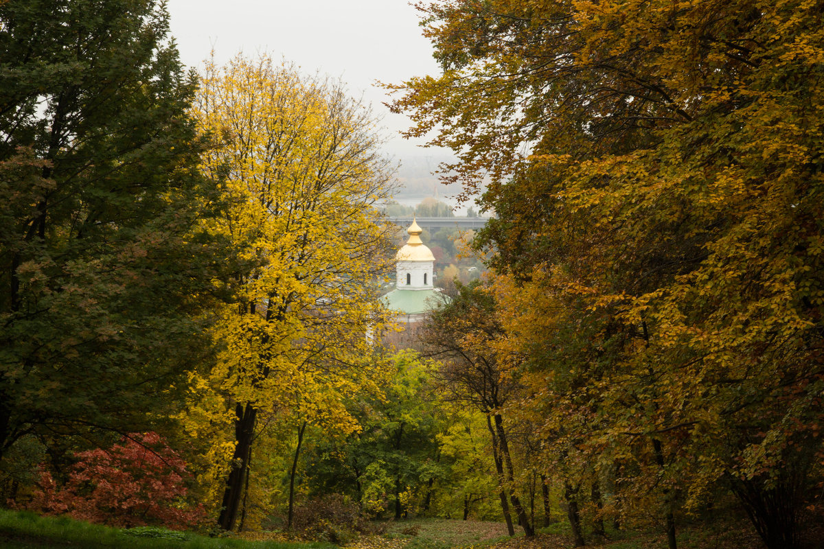 Осень и Выдубицкий монастырь - Андрей Нибылица