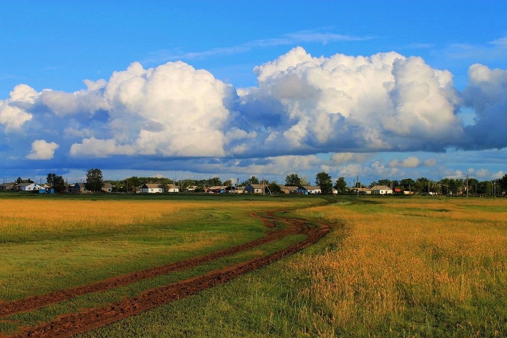 Село Луговое - Галина Стрельченя