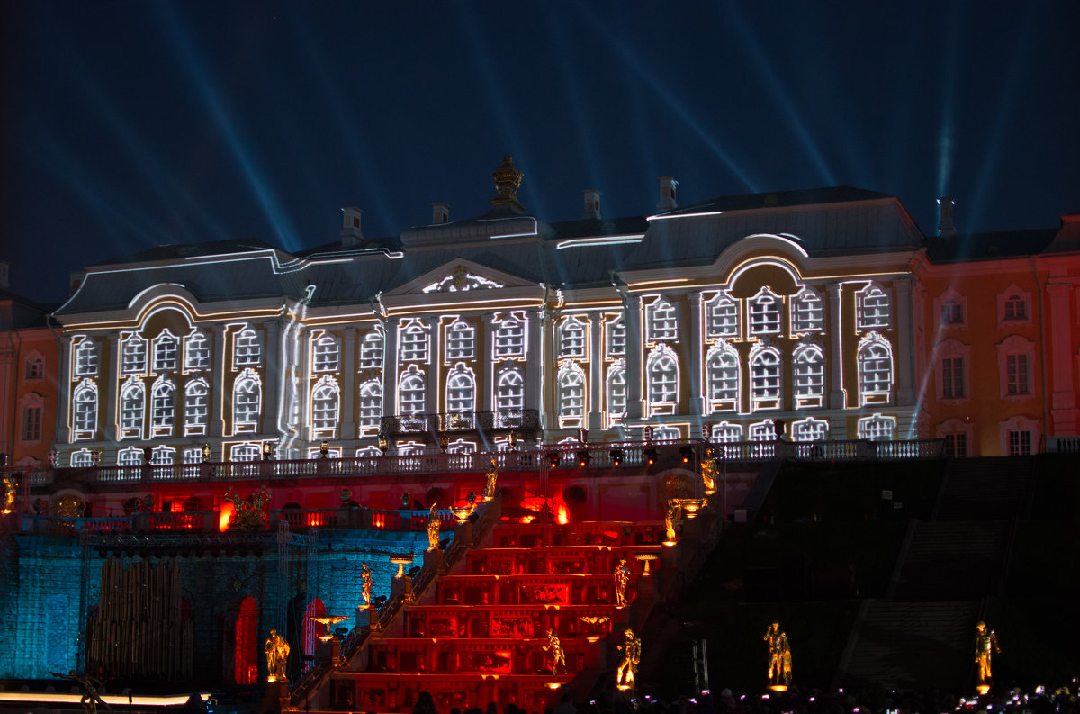 Праздник фонтанов в Петергофе - 2014г. - Олег Миндлин