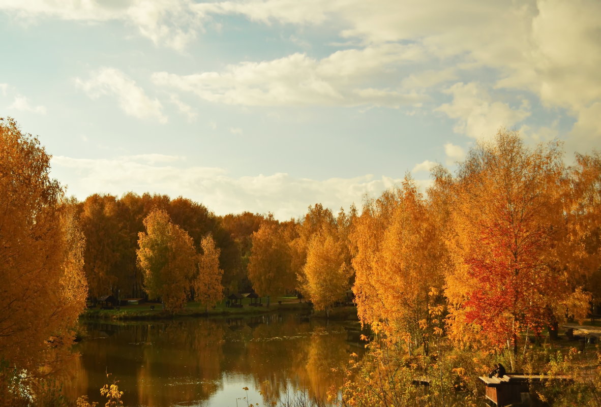 Осень Костромской храм