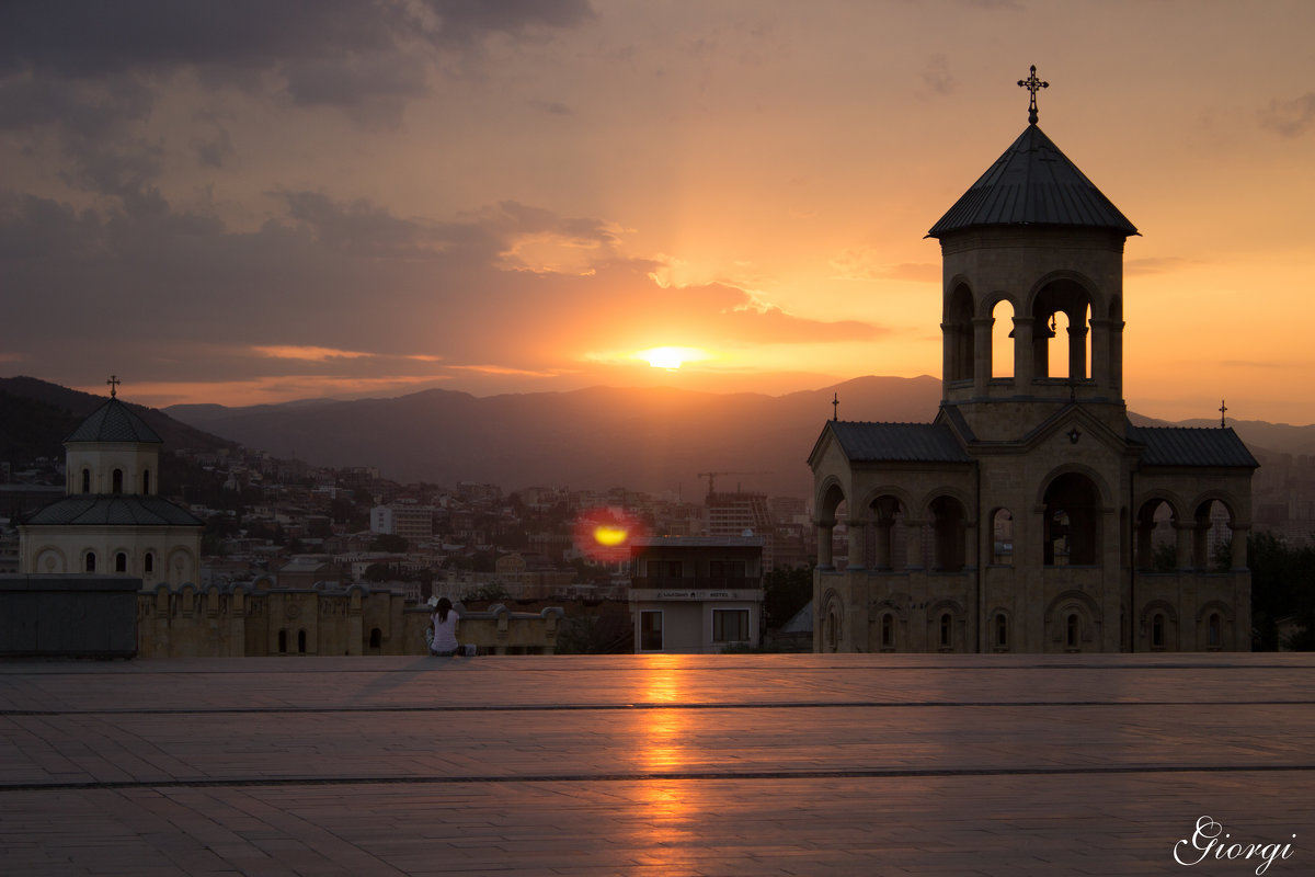 Тбилиси на закате - Георгий 