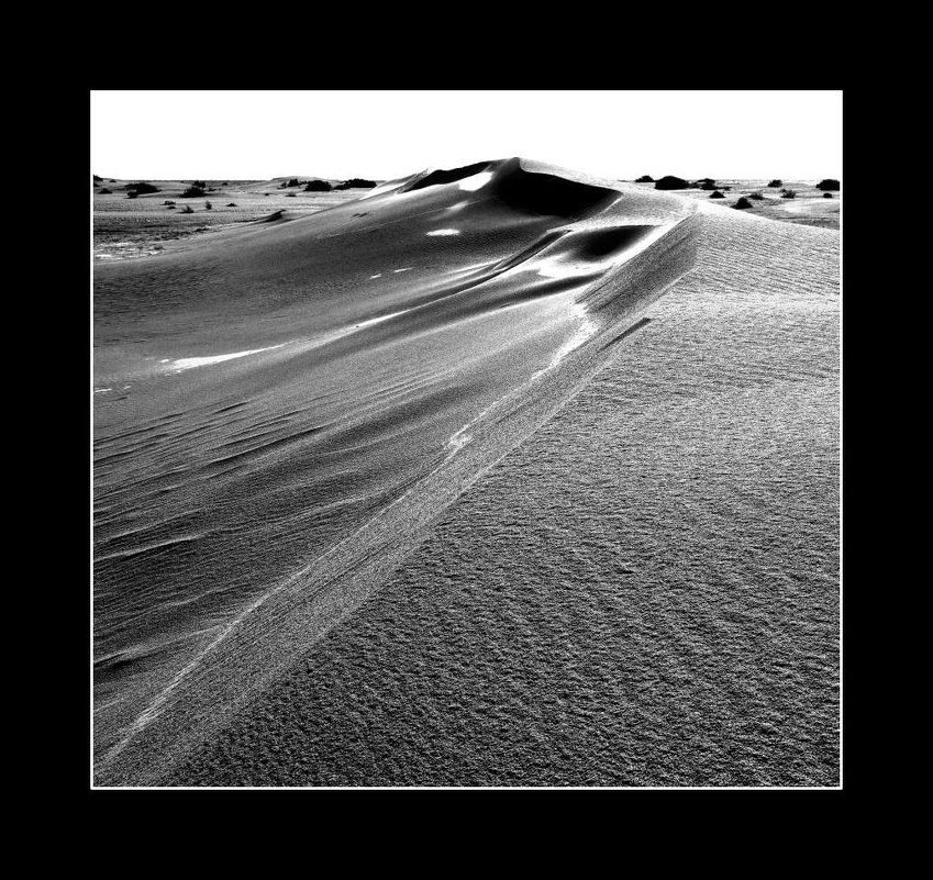 Песчаная графика - Ахмед Овезмухаммедов