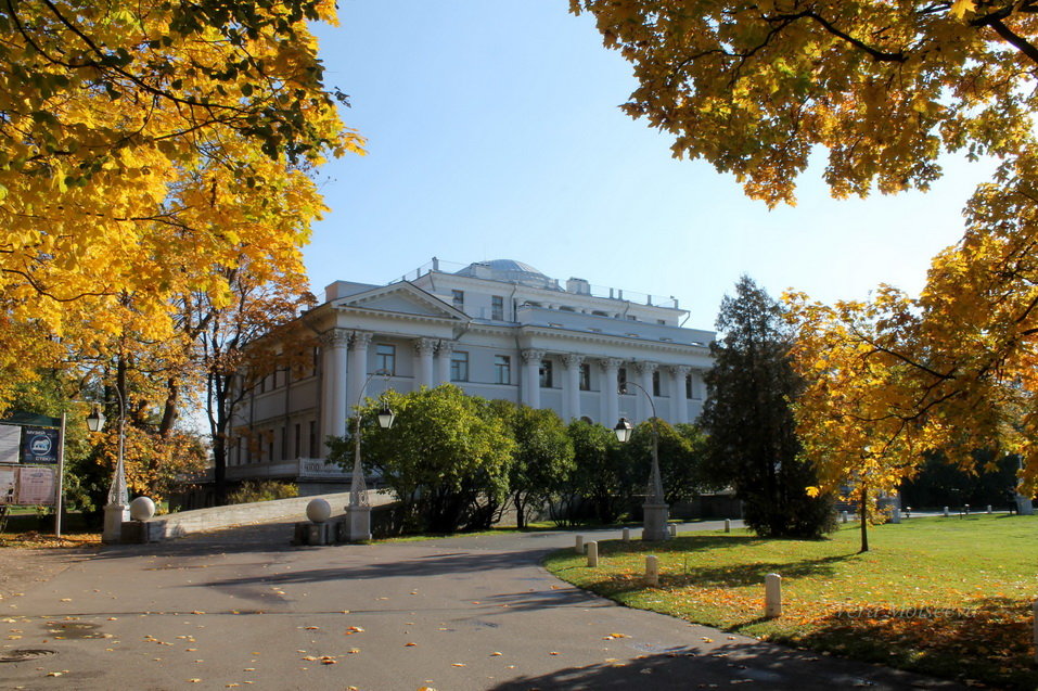 Елагин дворец в объятьях осени - Вера Моисеева