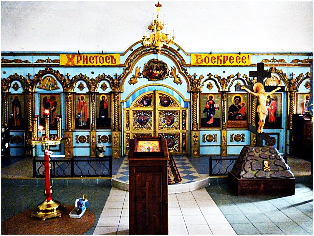 Интерьер храма. - Владимир Валов