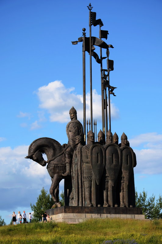 Монумент в честь Ледового побоища - Ирина Никифорова