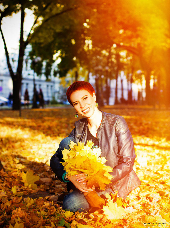 На ковре из желтых листьев - Tetyana Yurchenko