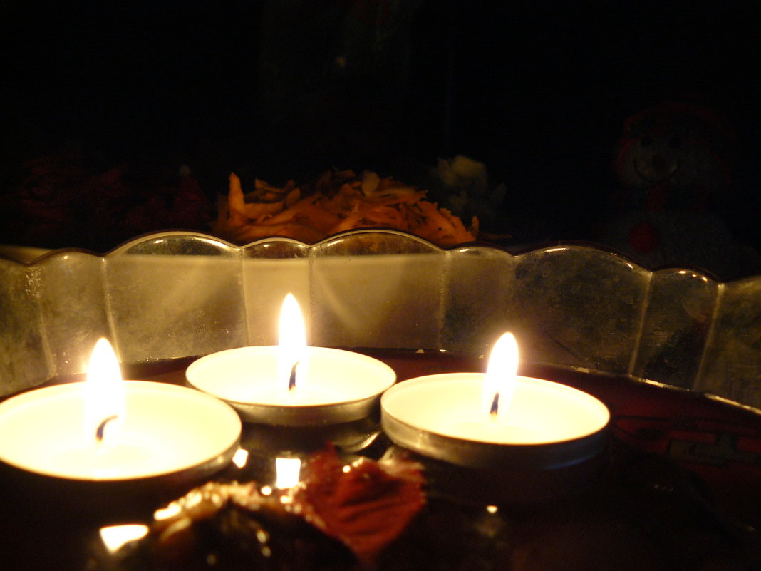 три свечи - Женя 