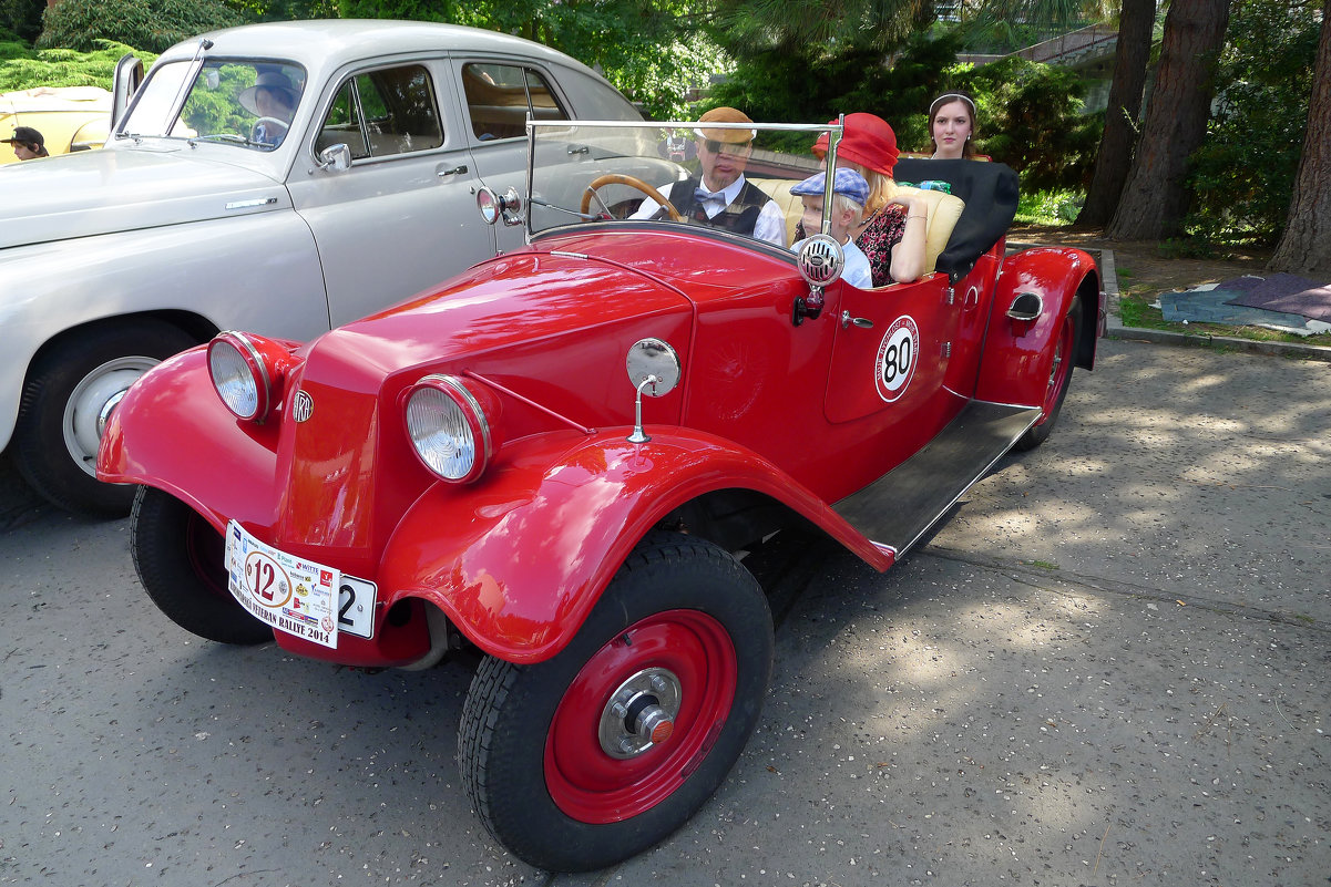 Ретро автомобиль Татра Tatra T57 Sport Cabrio - Евгений Кривошеев