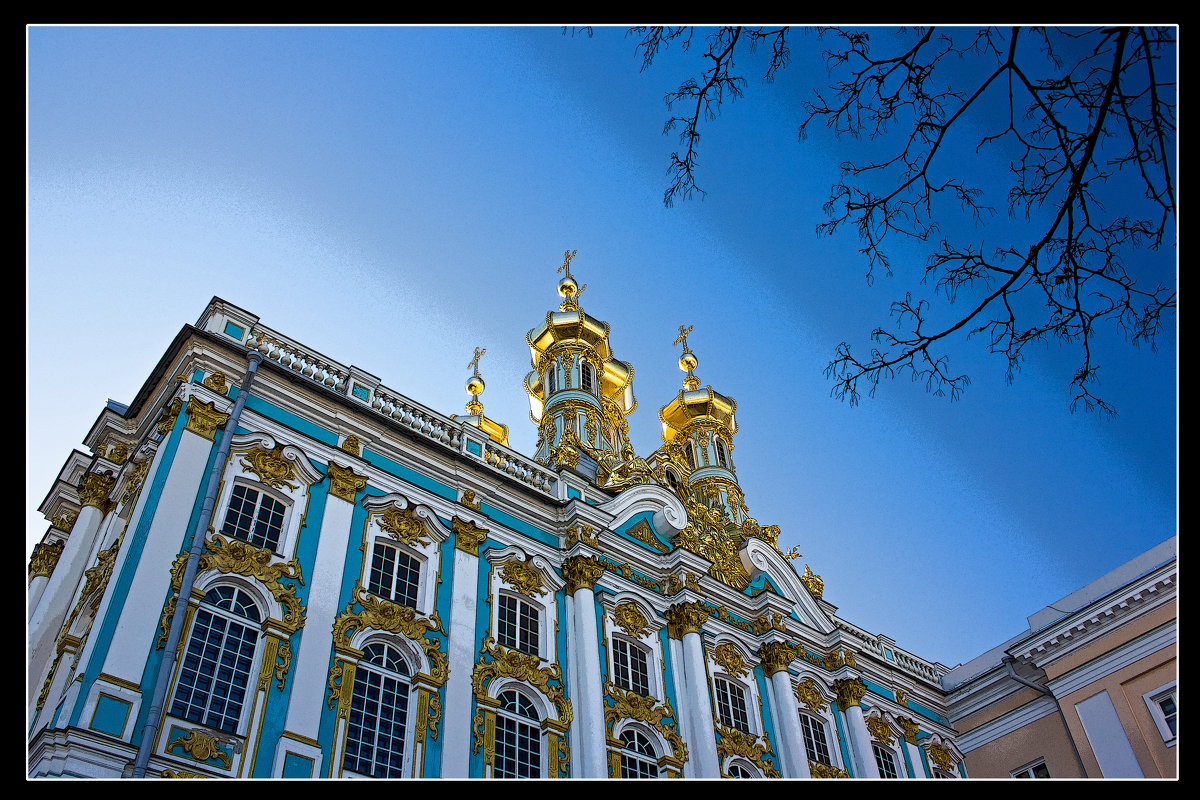 Екатерининский дворец.(Фрагмент) - Александр Лейкум