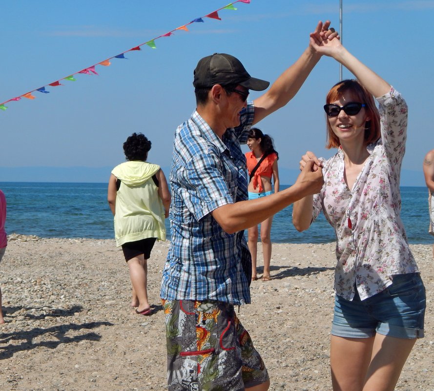 Пляжные танцы - Елена 
