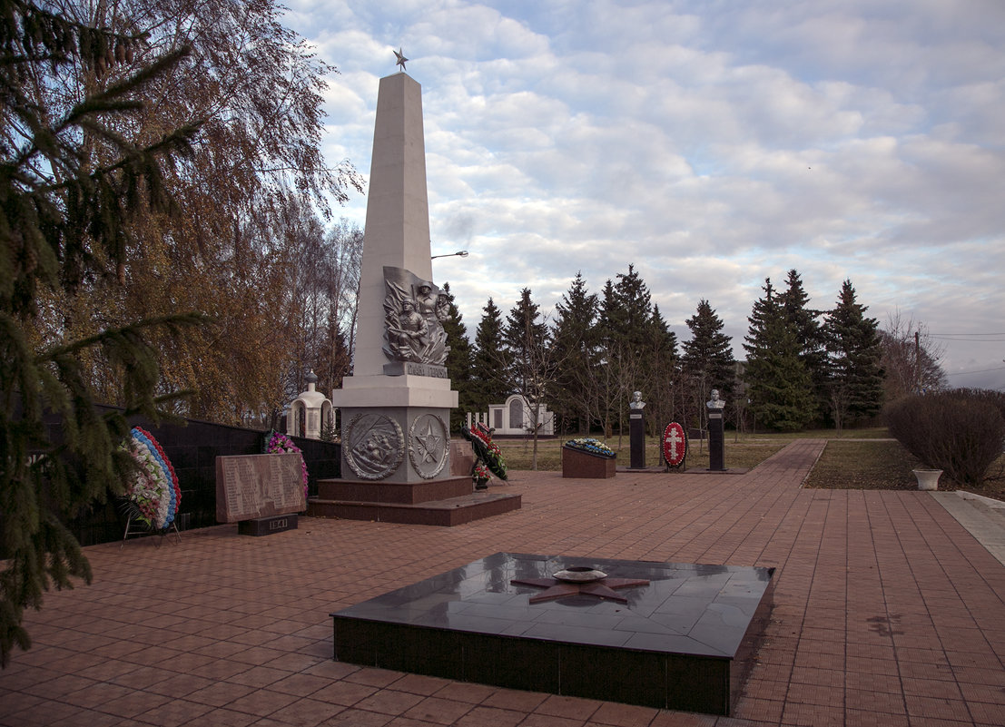 Памятник Советским войскам - Евгений Мергалиев