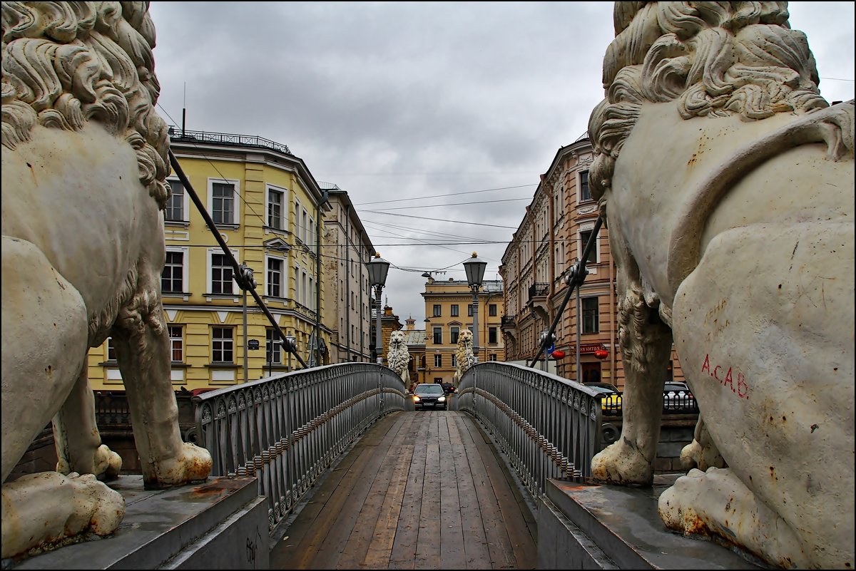 Львиный мост, Санкт-Петербург - Дмитрий Анцыферов