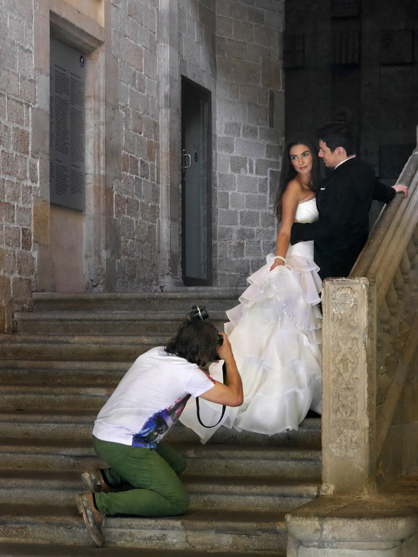 О труде свадебного фотографа в Барселоне - Клара Кузнецова 