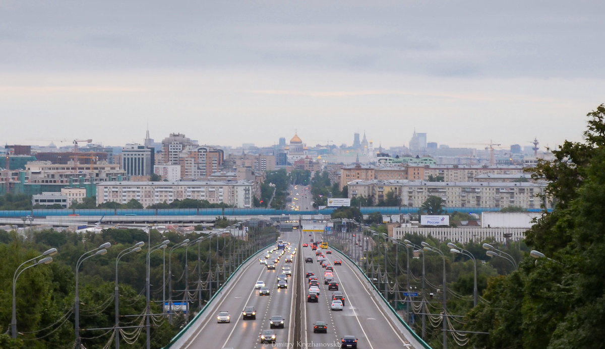 городской пейзаж - Дмитрий Крыжановский