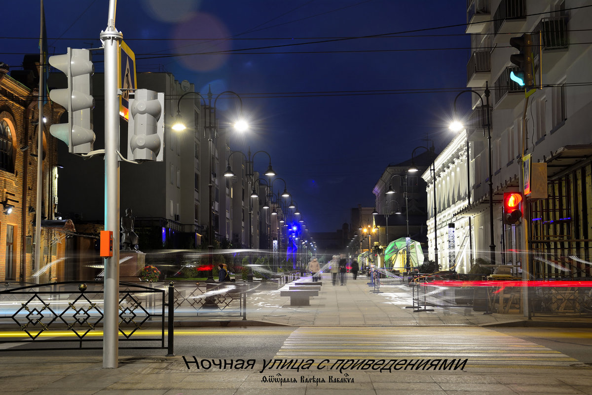 Ночная улица с приведениями - Валерий Кабаков
