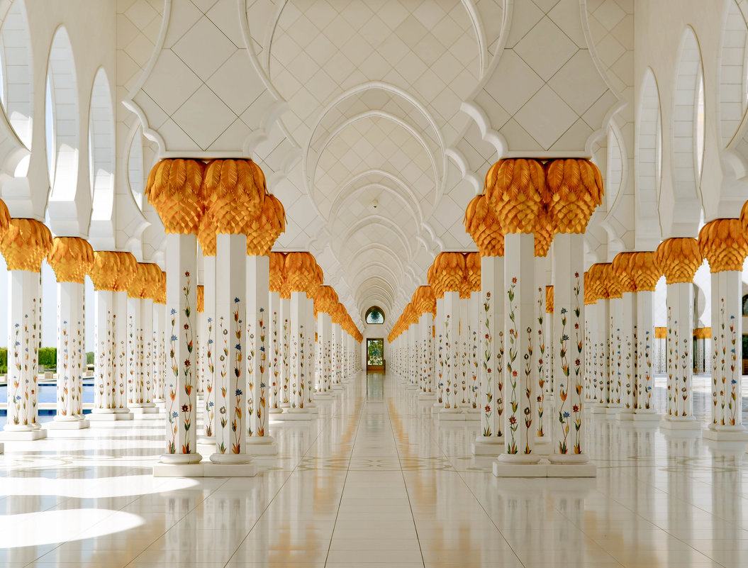 Большая мечеть шейха Зайда в Абу-Даби - marussia 