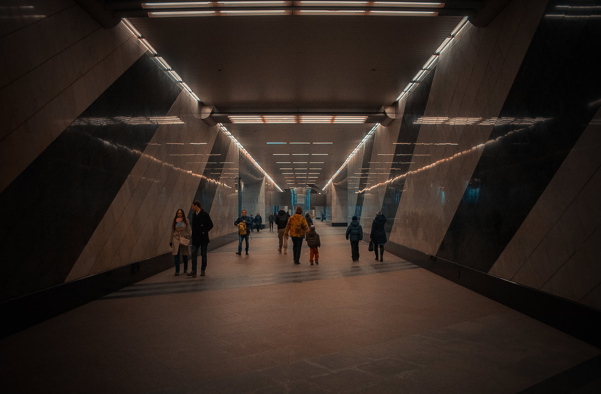 Станция метро "Воробьевы горы" - Daniel Woloschin