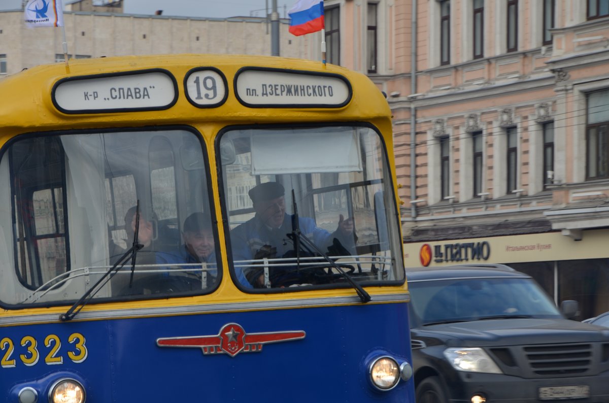 Парад старых троллейбусов. - Oleg4618 Шутченко