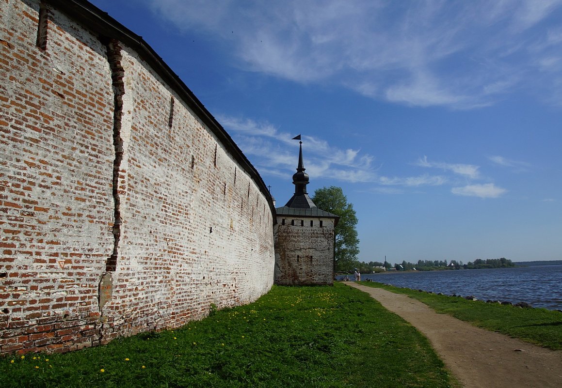 Стена Кирилло-Белозерского монастыря - Владимир Воробьев