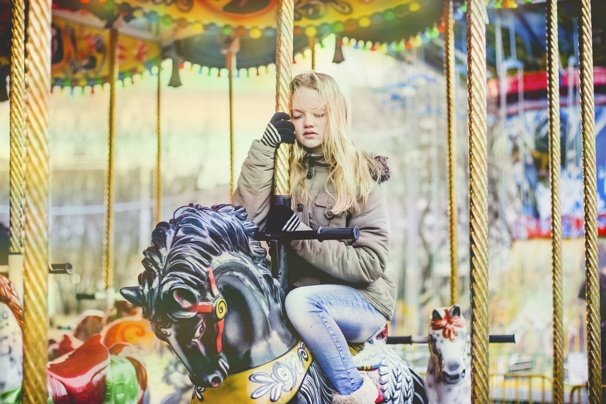 Childhood in the world of horses - Анна Степанова
